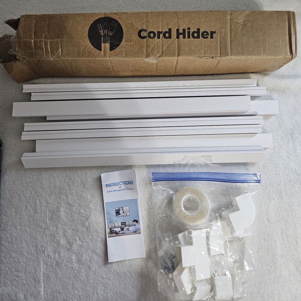 Delamu CC01 Cord Cover Raceway Kit